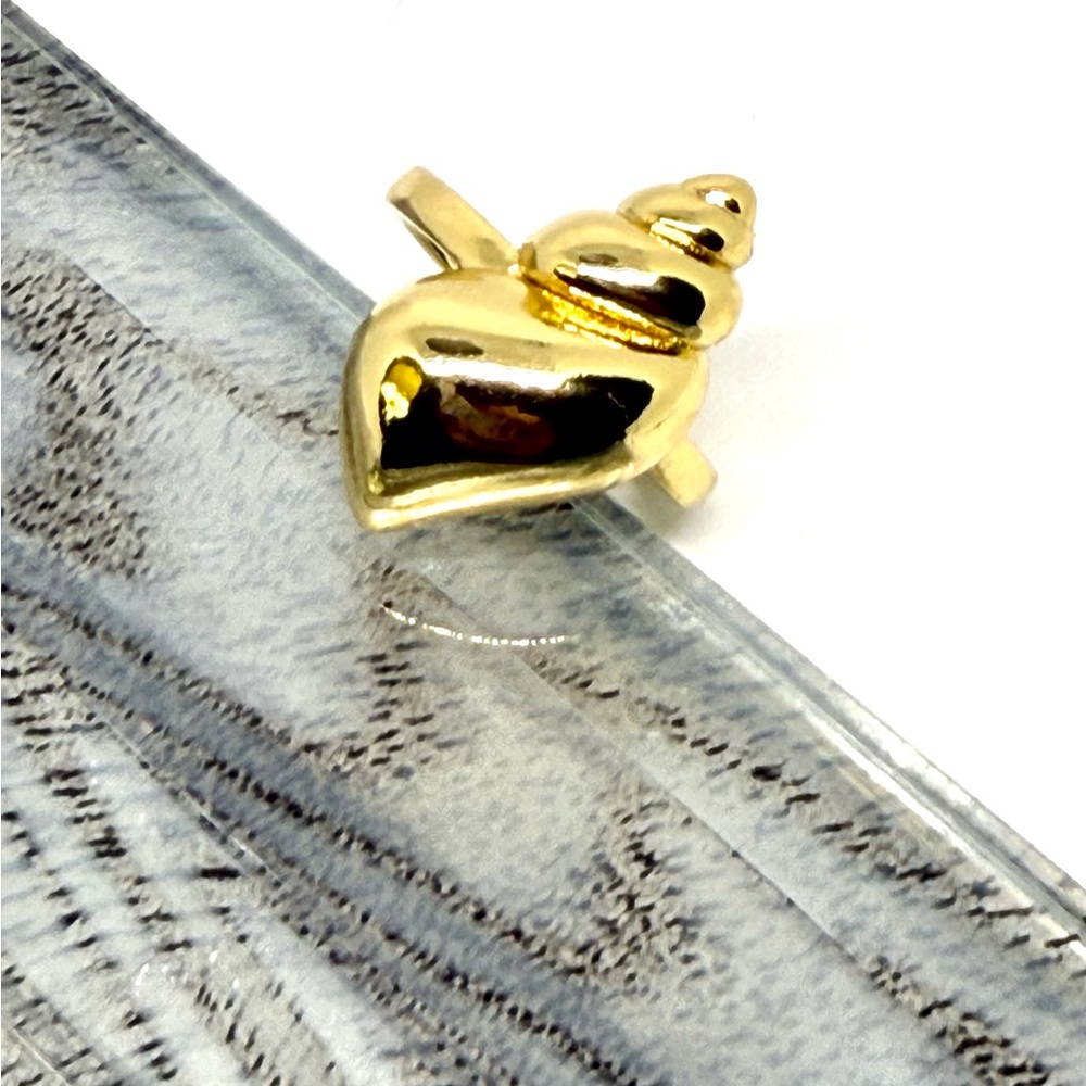 New Goldfilled Adjustable Gold Shell Ring - image 1
